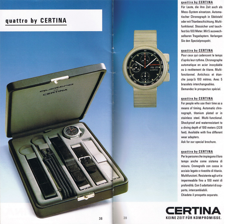 audi quattro watch